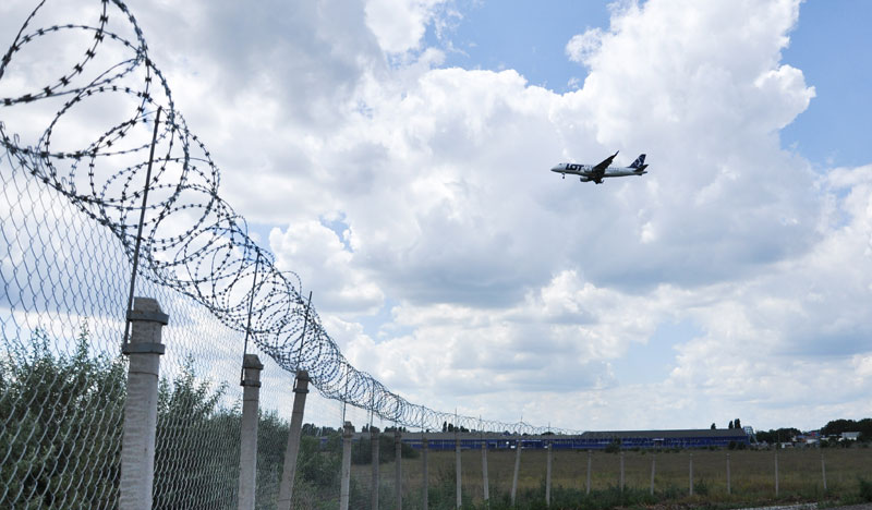 Ход подготовительных работ для строительства нового терминального комплекса аэропорта 