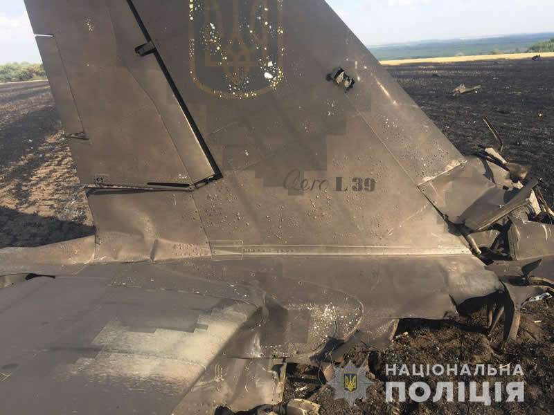 В Харьковской области разбился Л-39